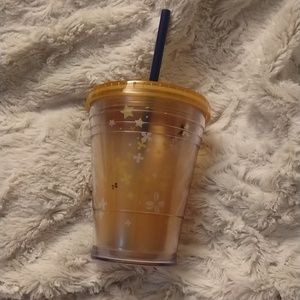 Starbucks 2011 LE Golden Spring Cold Cup ✨NWOT✨